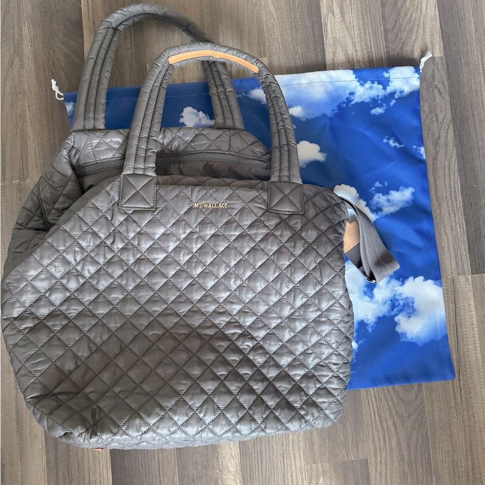 MZ Wallace Large Metro Deluxe Tote- Magnet